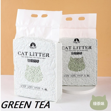 Наполнитель для кошачьего туалета 222212-green tea/ К8 / В20.4 детальное фото