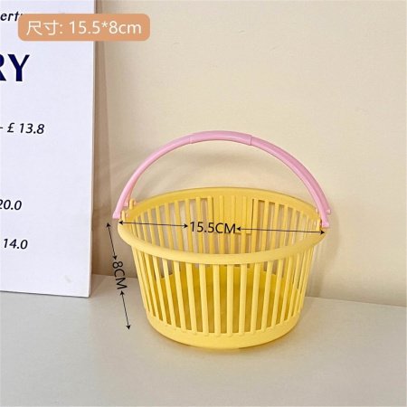 Многоцветная корзина для хранения фото