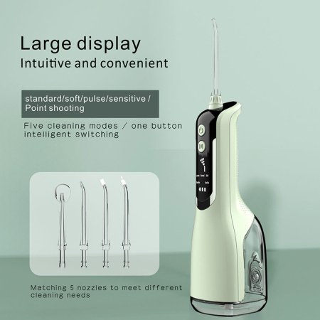 Ирригатор полости рта GO-NT-9-green / К25 / В14 детальное фото