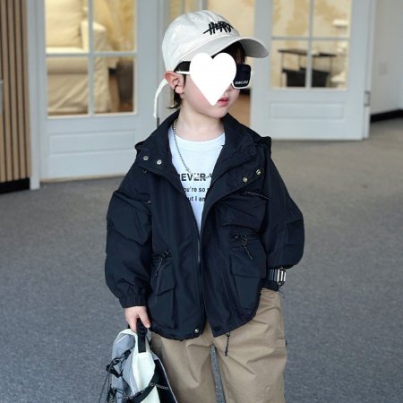 Детский плащ с капюшоном изображение