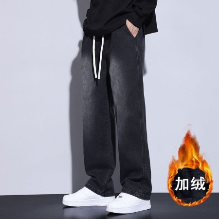 Мужские джинсы черного цвета фото