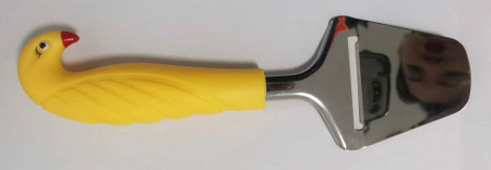 Сырорезка, ломтерезка для сыра с желтой пластмассовой ручкой MH-XN07 / К144 / B27.5 детальное фото