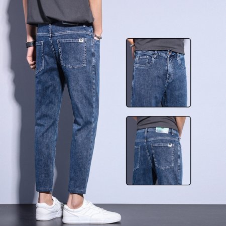 Джинсы мужские весна-лето изображение