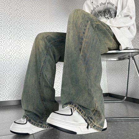 Мужские джинсы винтажного стиля фотография