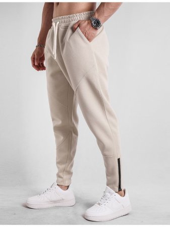 Мужские спортивные брюки с завышенной талией фото