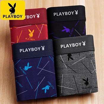 Хлопковые мужские трусы Playboy VIP9491 фотография