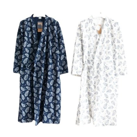 Мужской халат из хлопка изображение