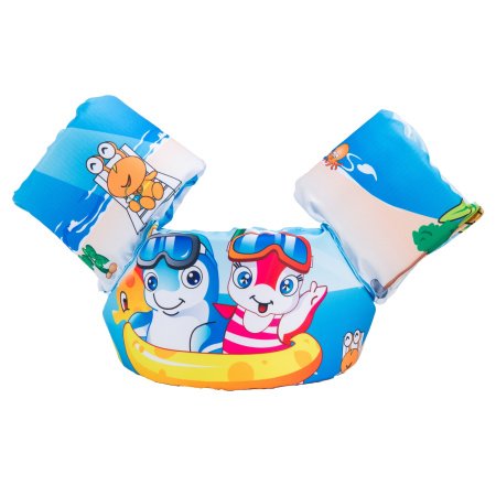 Детский спасательный жилет с пенопластовыми рукавами фото