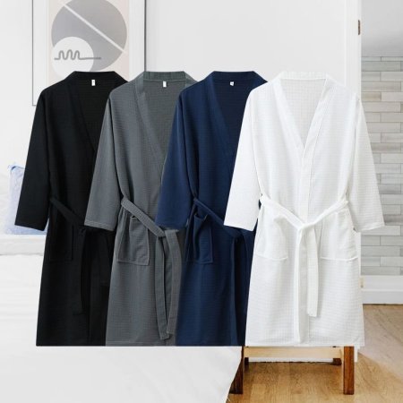 Халат для ванной комнаты весна-лето для пары фотография