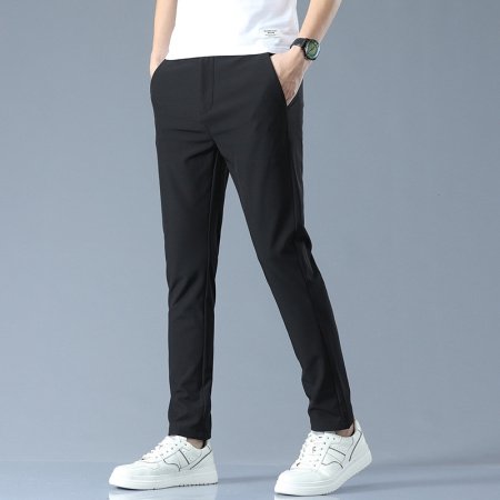 Мужские брюки прямого кроя летние бизнес-костюмы изображение