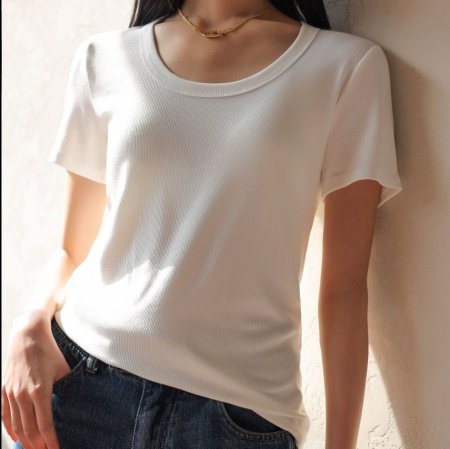 Женская футболка 2024 весна-лето изображение