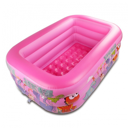 Детский надувной бассейн 120cm 1214-23-pink / К20 / B27.3 детальное фото