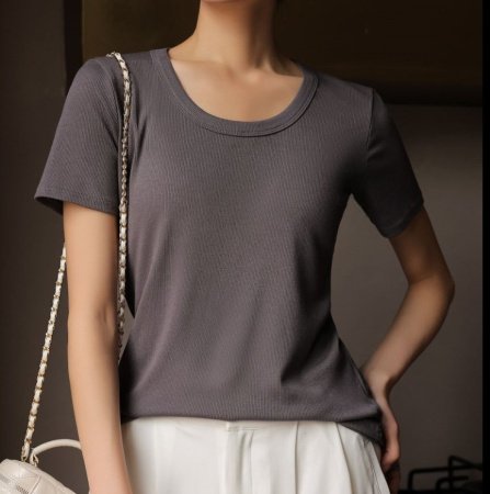 Женская футболка 2024 весна-лето изображение