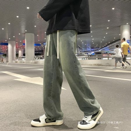 Мужские джинсы 2024 винтажного стиля фотография