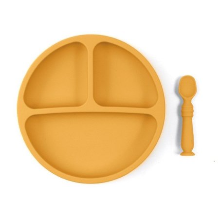 Детский набор посуды из силикона фото