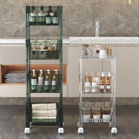 Многоуровневая полка для ванной комнаты фото