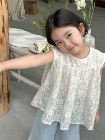 Детские джинсовые леггинсы 2024 лето изображение