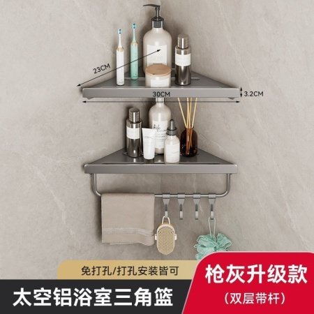 Угловая полка для ванной комнаты фото