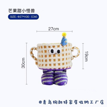 Корзина для хранения игрушек и закусок изображение