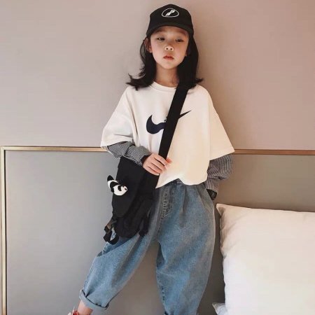 Джинсы для девочек весенне-осенние фото