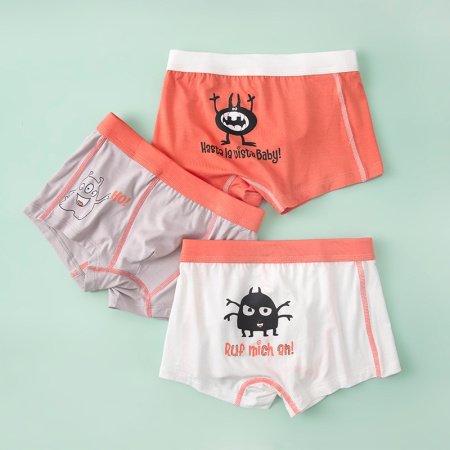 Детские трусы-боксеры из модала для мальчиков фотография