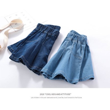 Летние джинсовые шорты для девочек фото