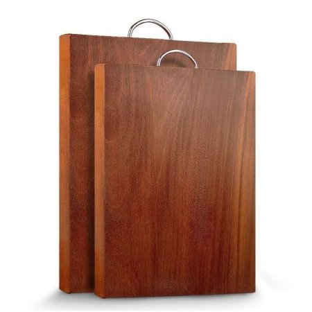 Доска для резки из тикового дерева изображение