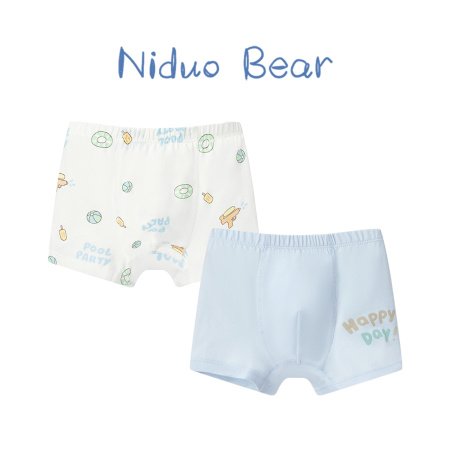 Набор мужских детских трусов из чистого хлопка изображение