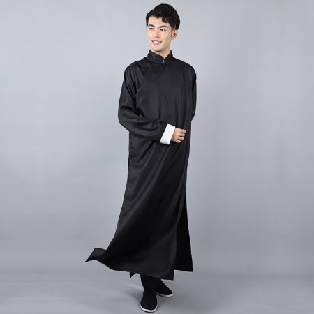 Мужская национальная рубашка в стиле республики с длинным платьем изображение