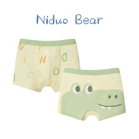 Набор мужских детских трусов из чистого хлопка изображение