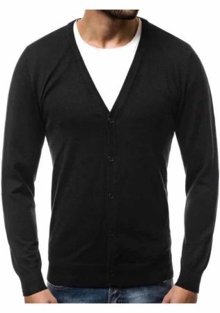 Мужской свитер с круглым вырезом фото