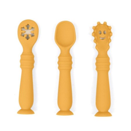 Детский набор посуды из силикона фото