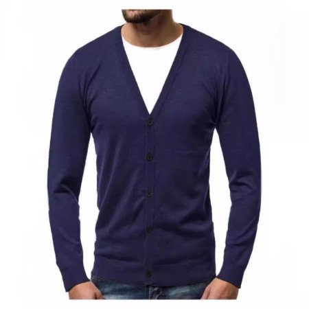 Мужской свитер с круглым вырезом фото