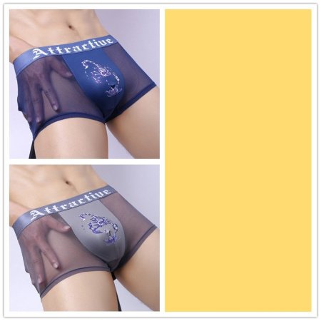 Мужские трусы из легкого материала с эффектом охлаждения фото