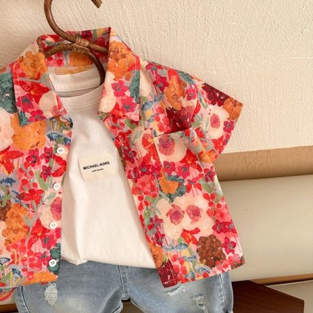 Детская рубашка для мальчиков фотография