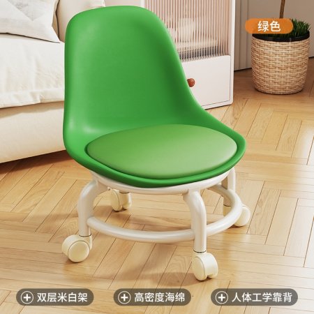 Детский стул с колесиками и подставкой для ног фото