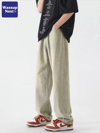 Wassup Мужские джинсы прямого кроя фото