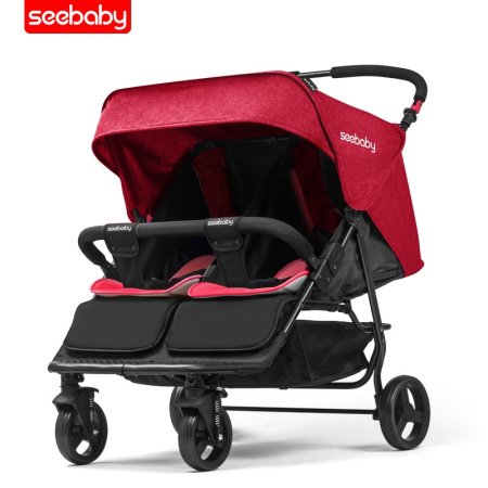 Двойная детская коляска SeeBaby T22 изображение