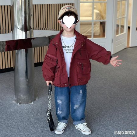 Детский плащ с капюшоном изображение