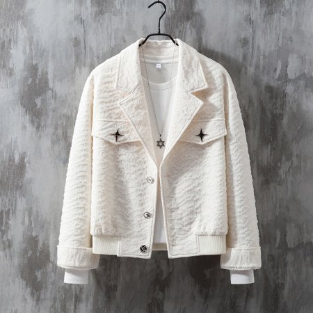 Мужская куртка в стиле панк для осенне-зимнего сезона фото