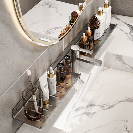 Полка для раковины в ванной U-образная фото