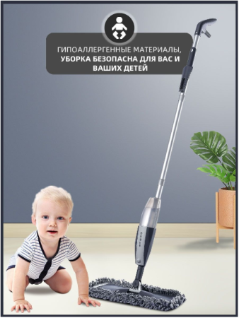 Швабра с распылителем Spray Pro GO-IU-4 / К25 / В20 детальное фото