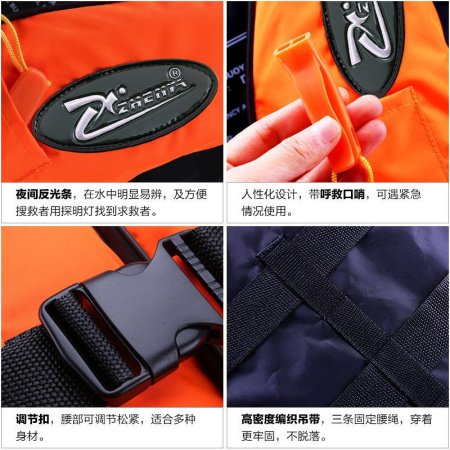 Спасательный жилет для рыбалки и плавания фото