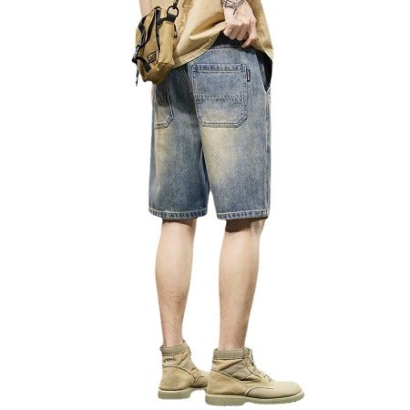 Мужские джинсовые шорты летнего сезона фото