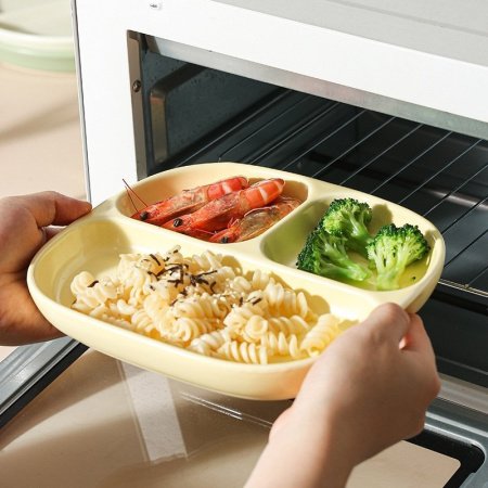 Керамическая тарелка для разделения пищи изображение