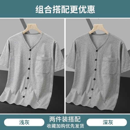 Короткий рукав T-рубашка для мужчин среднего возраста фото