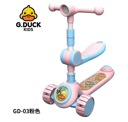 Детский трехколесный самокат G.Duck изображение