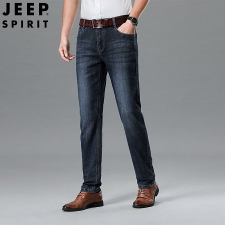 JEEP SPIRIT мужские джинсы прямого кроя изображение