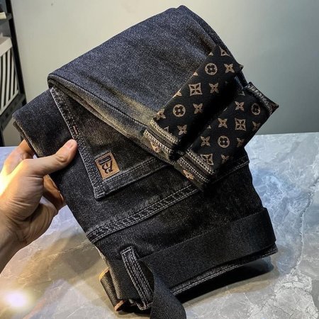 Мужские джинсы 2023 весна-осень фотография