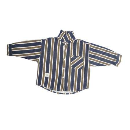 Детская куртка в полоску осенняя 2024 фотография